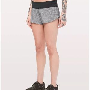lululemon speed up low-rise lined short 2.5